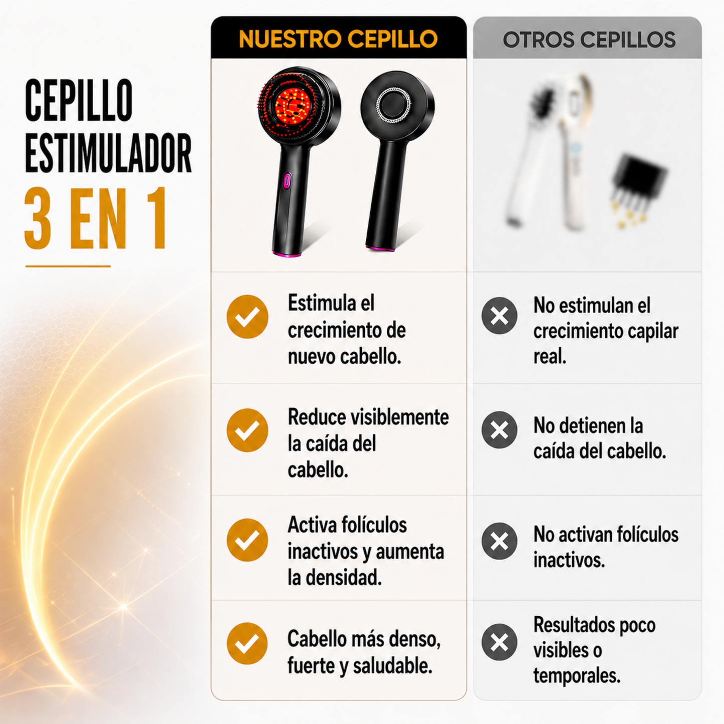 CEPILLO ESTIMULADOR DE CRECIMIENTO CAPILAR